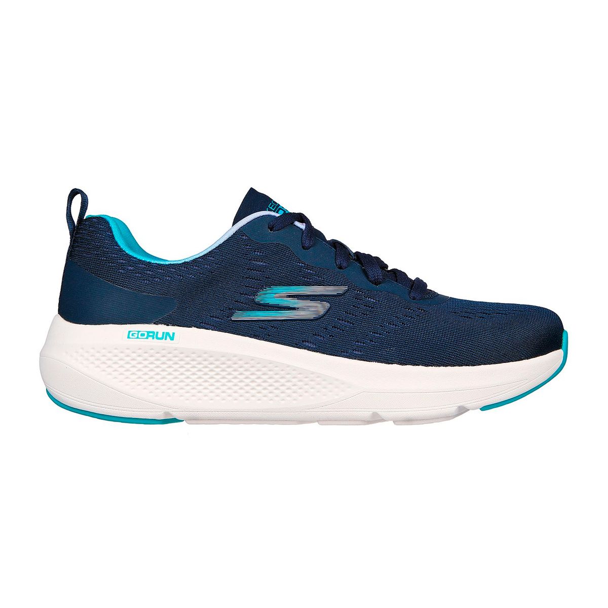 SKECHERS - TENIS SKECHERS AZUL PARA DAMA SK GO RUN ELEVATE DOUBLE TIME BLACK