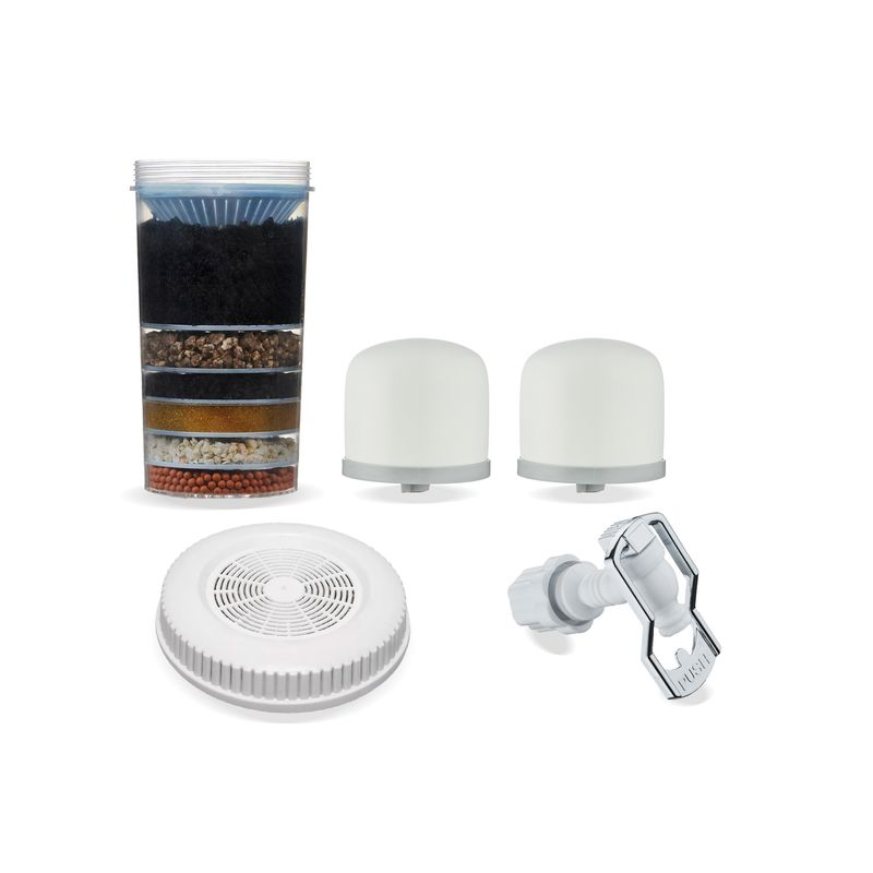 ECOTRADE - Repuestos Filtro Purificador Agua 14 Litros Kit por 5 Ecotrade