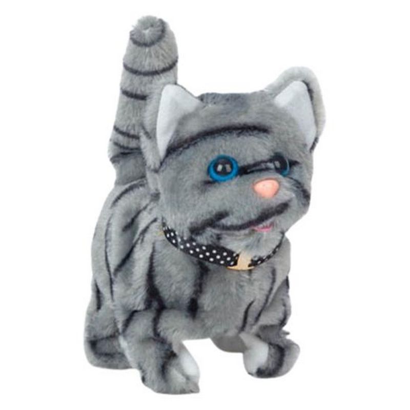GENERICO - Robot Gato Mascota Sonido Movimiento Juguete