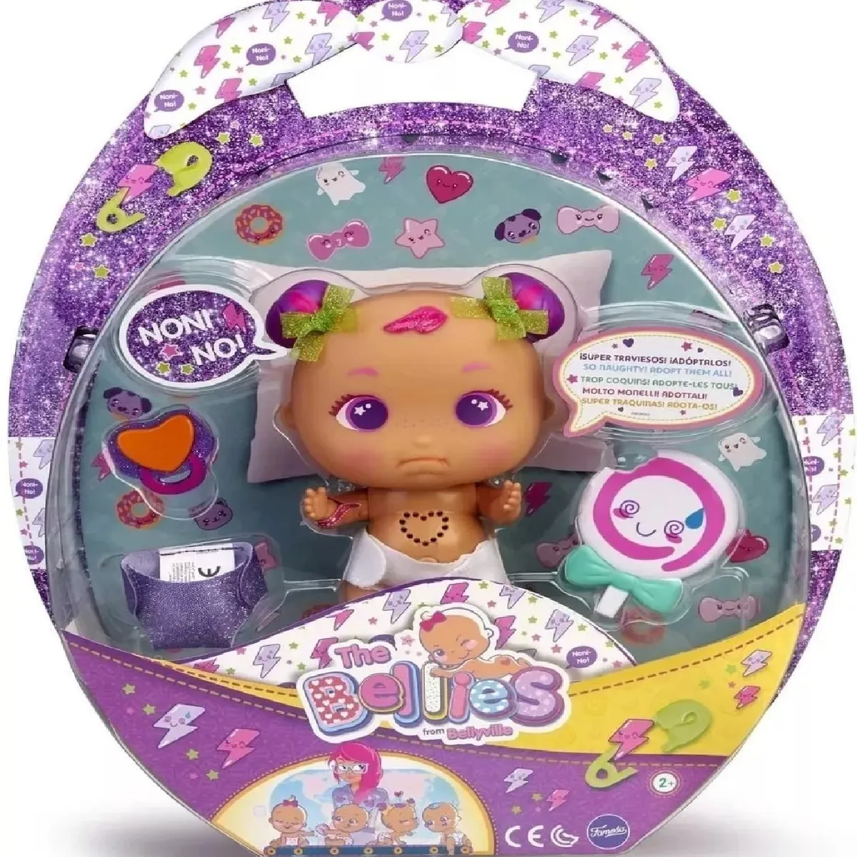 FAMOSA - Muñecos Bebes The Bellies Noni No Muñeca Famosa Grande