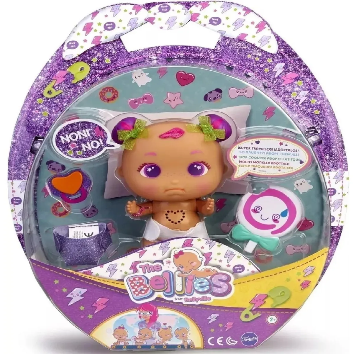 FAMOSA - Muñecos Bebes The Bellies Noni No Muñeca Famosa Grande