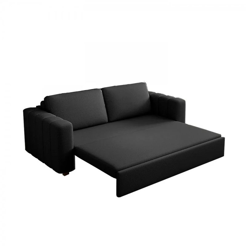 MAGIC CLASS - SOFÁ CAMA MODERNO OMITTA ECOCUERO NEGRO