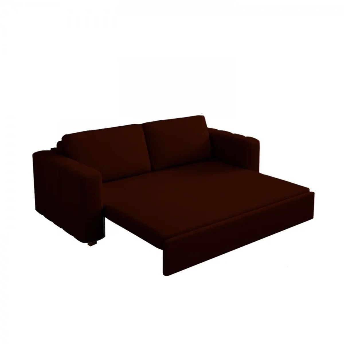 MAGIC CLASS - SOFÁ CAMA MODERNO OMITTA MICROFIBRA CAFÉ