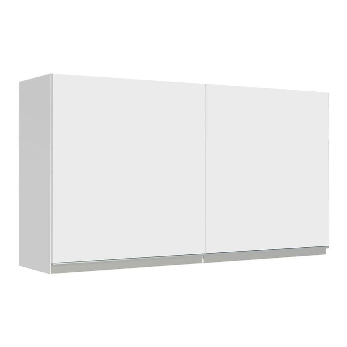 MADESA - Mueble de Cocina Superior Glamy 1.20 Metros 2 Puertas Blanco