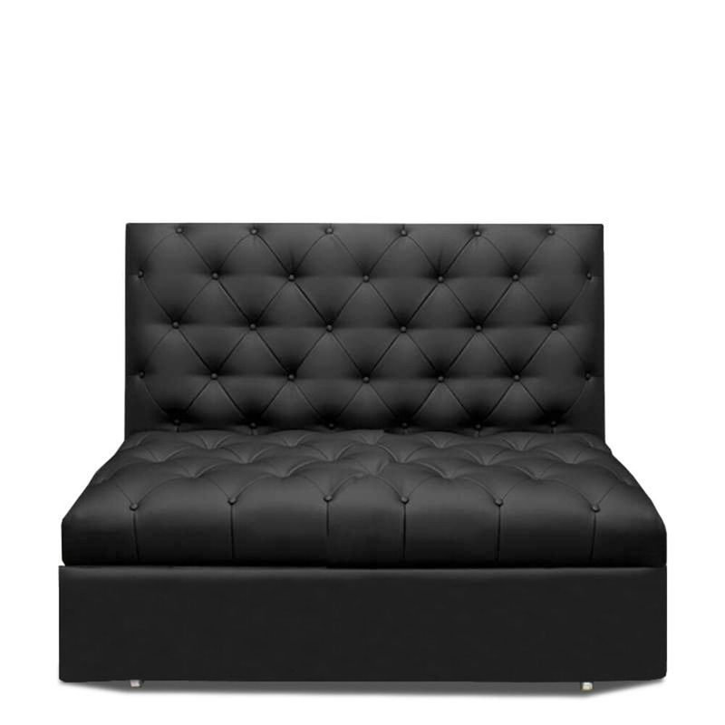 MAGIC CLASS - SOFA CAMA CLIC CLAK ECOCUERO NEGRO