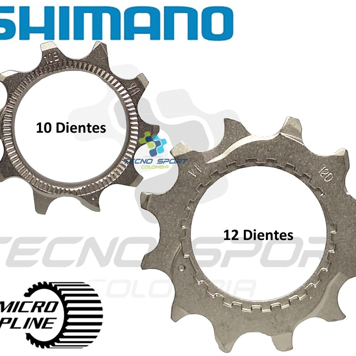 SHIMANO - Piñones Shimano Microspline Cassette 12 Velocidades Mtb