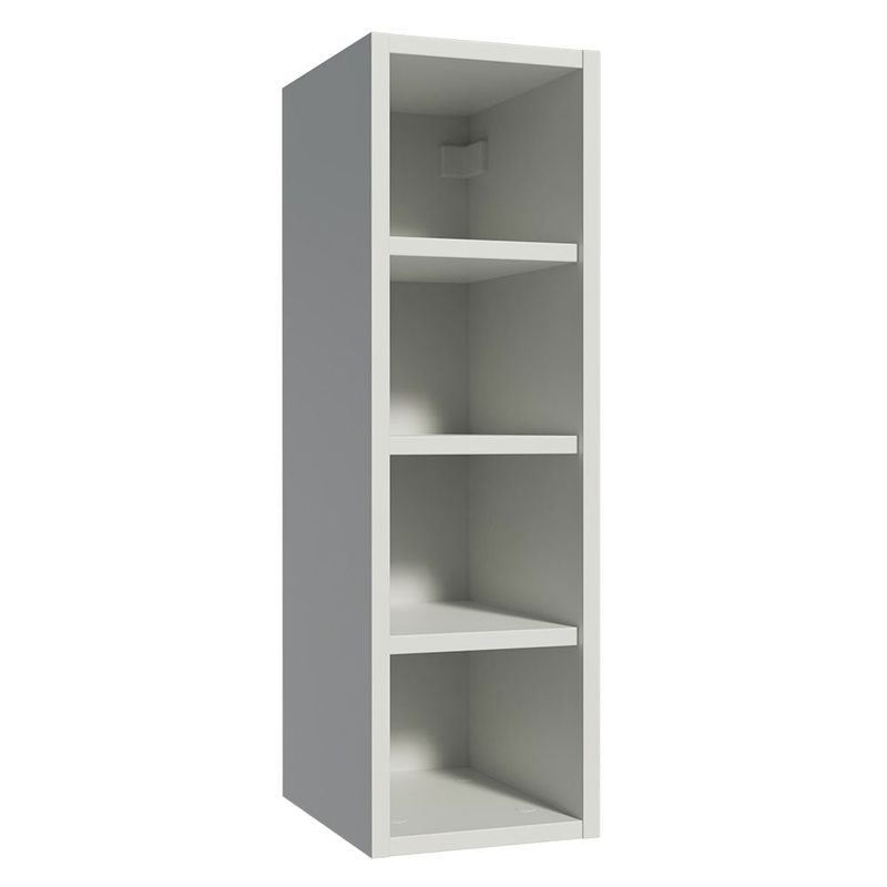 MADESA - Mueble de Cocina Superior Portabotellas Glamy 4 Nichos 20 cm