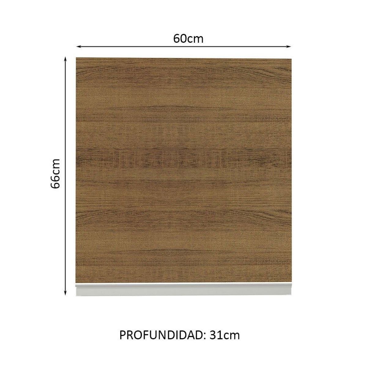 MADESA - Mueble de Cocina Superior Glamy 60 cm 1 Puerta