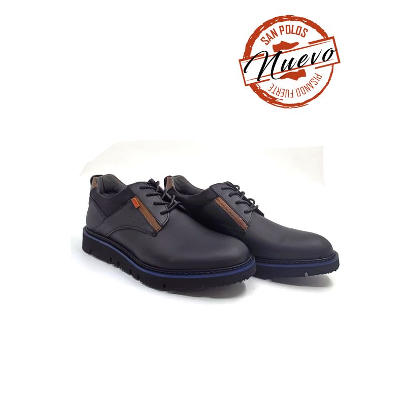 SAN POLOS - Zapatos San Polos Casual Hombre 3716 Negro