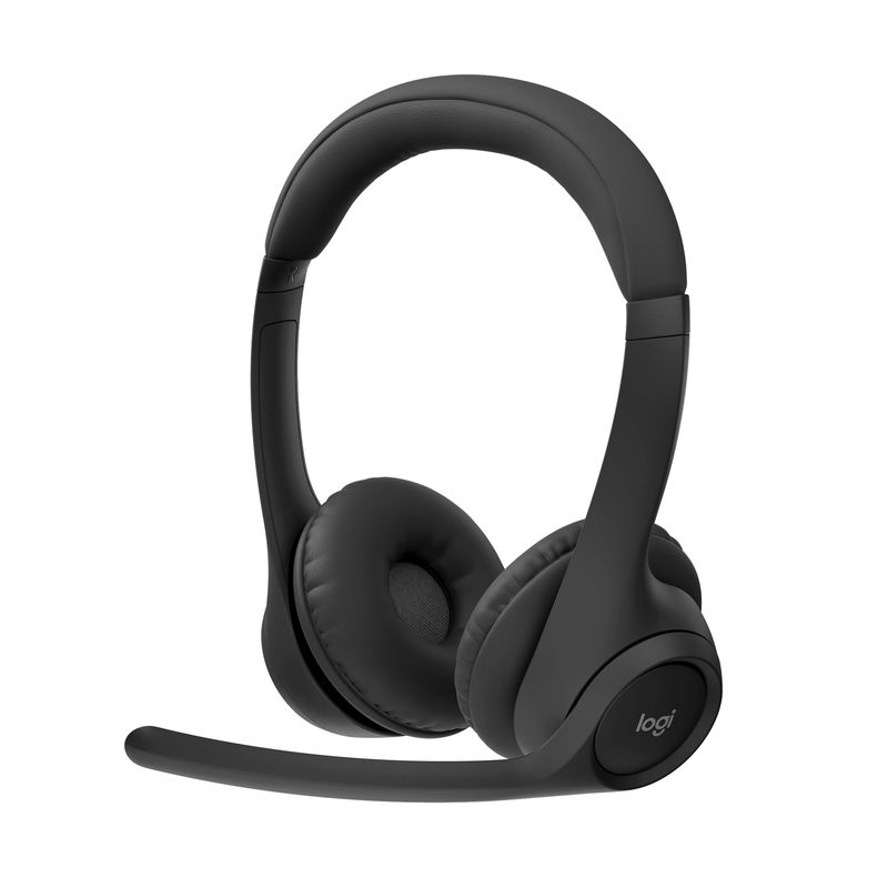 LOGITECH - Diadema Bt Inalámbrica, Logitech Zone 300 2 Micrófonos, Negro