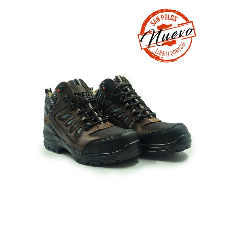 SAN POLOS - Botas San Polos Industrial Hombre 3737 Cafe