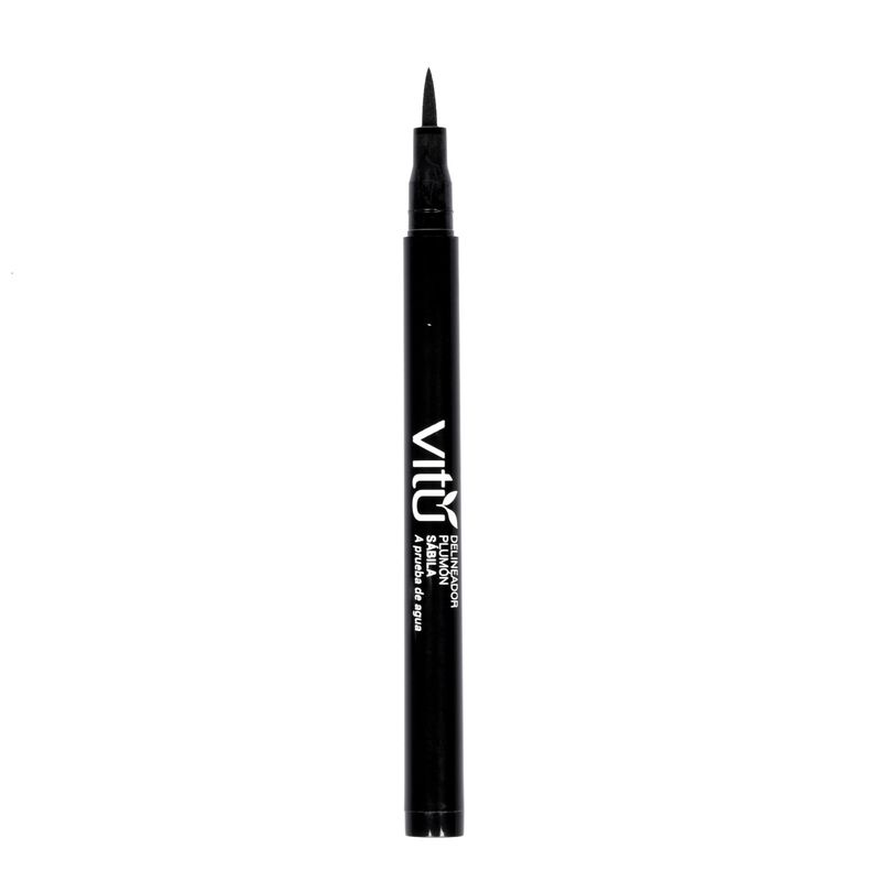 VITU - Delineador Vitú Líquido En Plumón Vitamina E 01 Negro