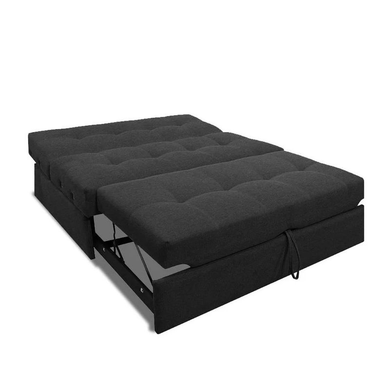 MAGIC CLASS - SOFA CAMA MOSCU ECOCUERO NEGRO