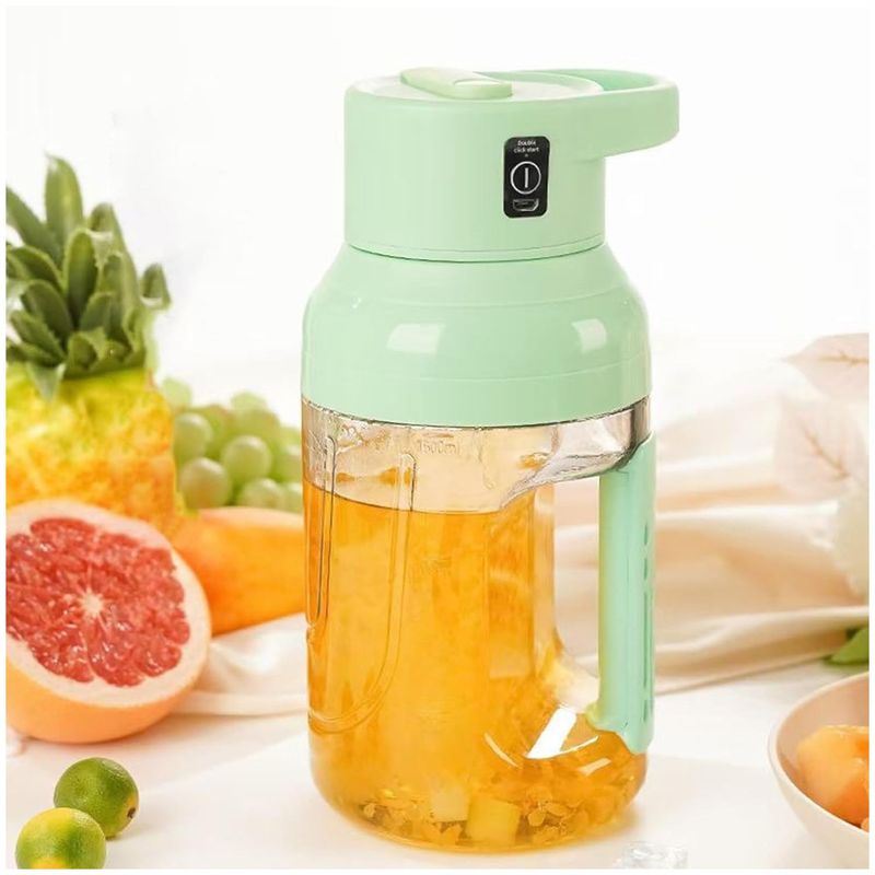 ONE PIXEL - Mini Licuadora Portátil Dos Vasos Carga USB Para Frutas.