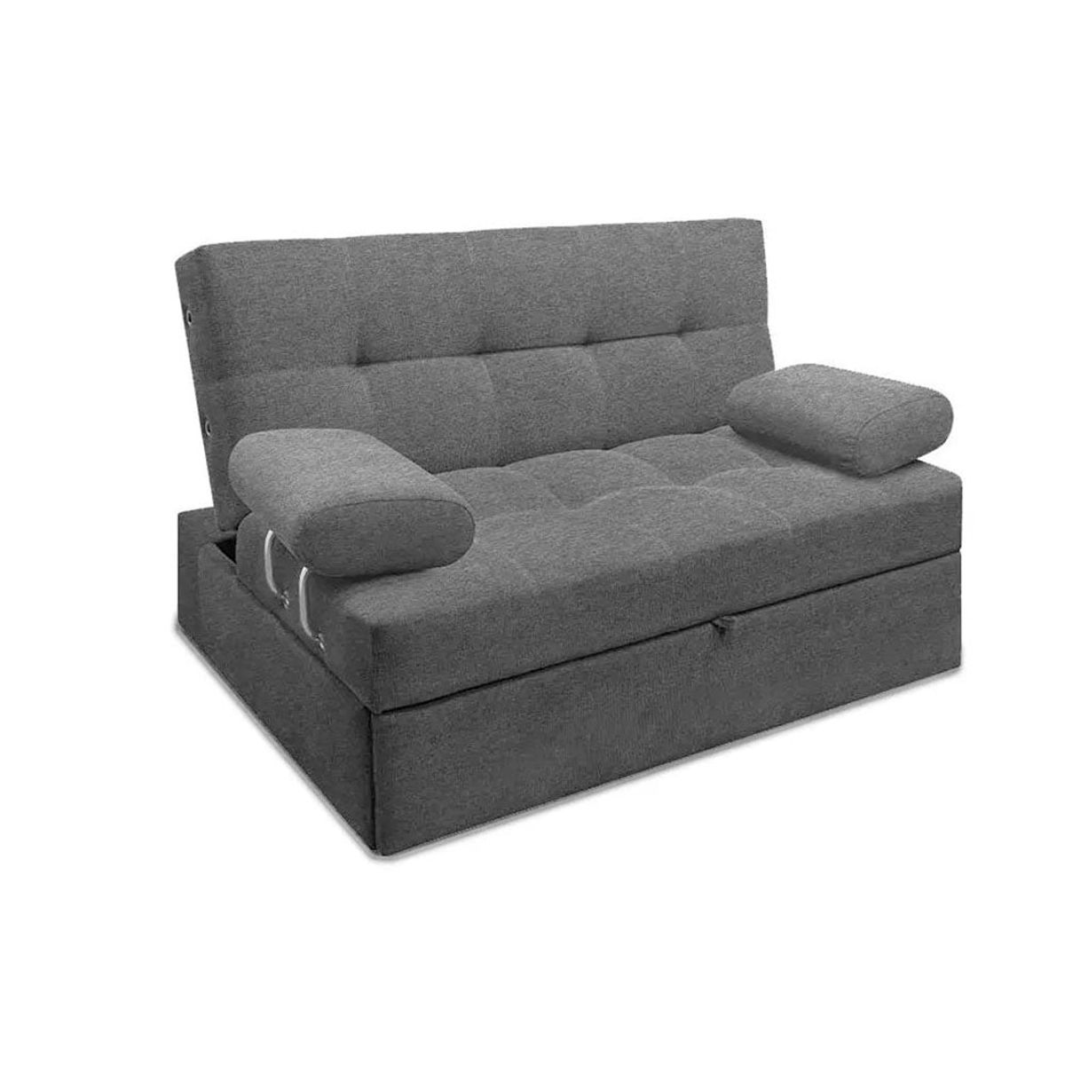 MAGIC CLASS - SOFA CAMA MOSCU ECOCUERO GRIS