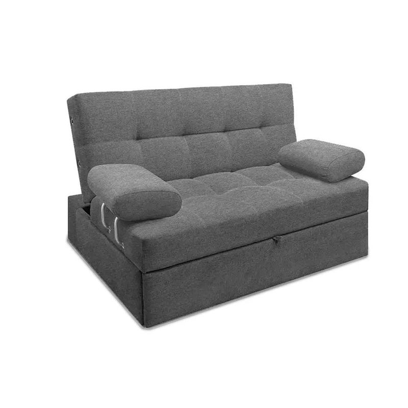 MAGIC CLASS - SOFA CAMA MOSCU ECOCUERO GRIS