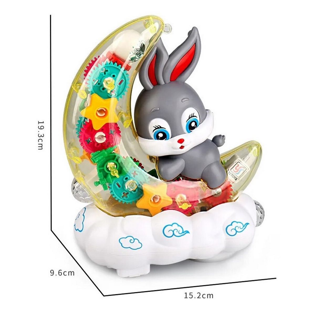 GENERICO - Conejo Luna Nube Musical Luces Movimiento