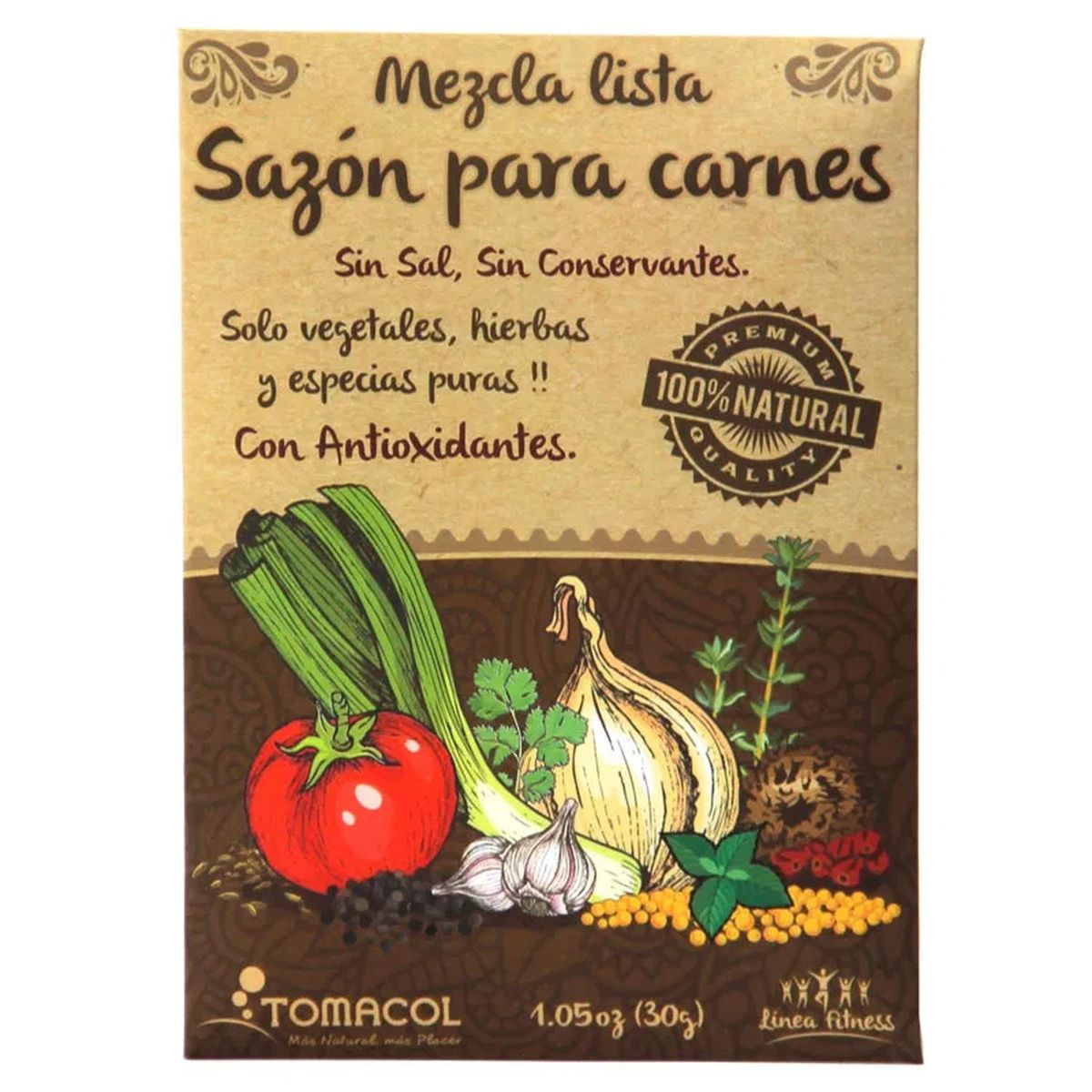 TOMACOL - Sazón para Carnes x 30 Grs - Tomacol