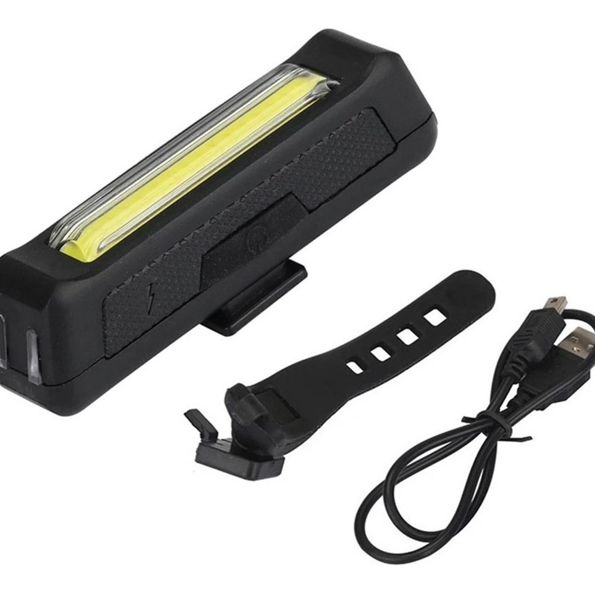 GENERICO - Luz Bicicleta Recargable Sirena Policia Comet 150 Lumen Dual
