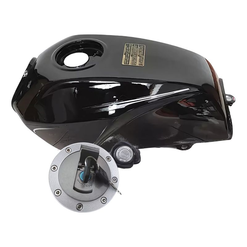 GENERICO - Tanque Gasolina Akt Nkd 125 Incluye Switch Y Tapa Tanque