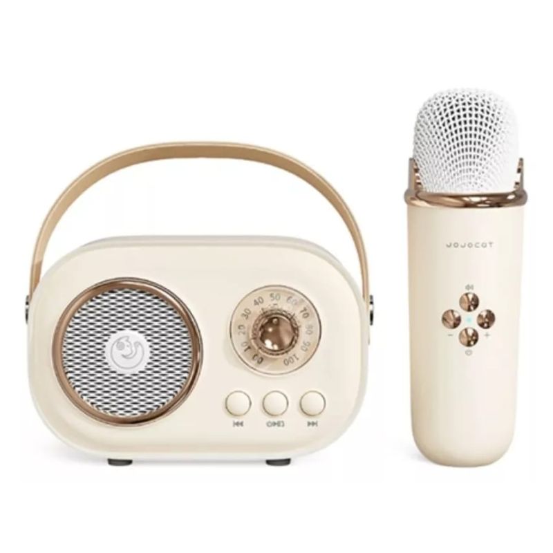 GENERICO - Parlante Karaoke + Microfono Portatil Bluetooth 5.3 Altavoz