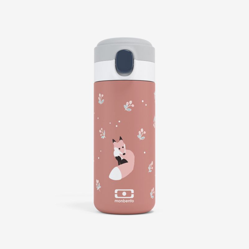 MONBENTO - Botella Isotérmica Fox Terracota 360ml