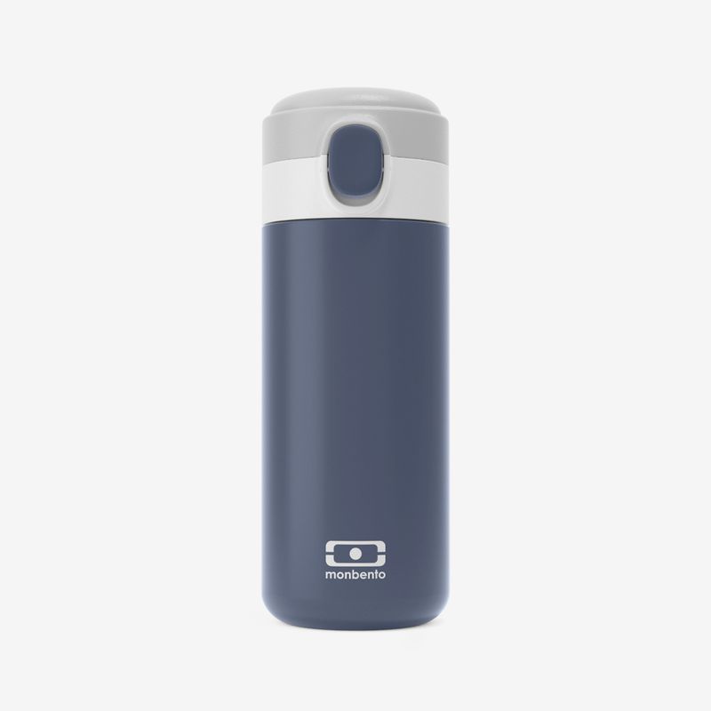 MONBENTO - Botella Isotérmica Azul 360ml