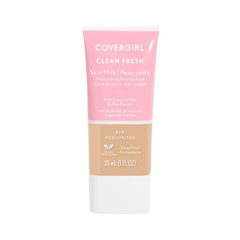 COVERGIRL - Base Covergirl Clean Fresh Skin Milk Medium Tan Tono 570