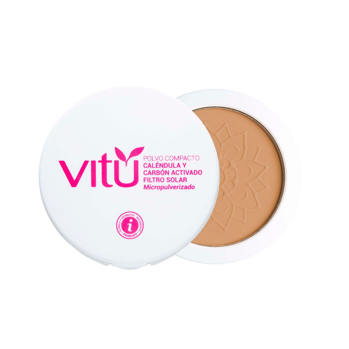 VITU - Polvo Vitú Calendula Espejo Tono 4 Castaña 12gr