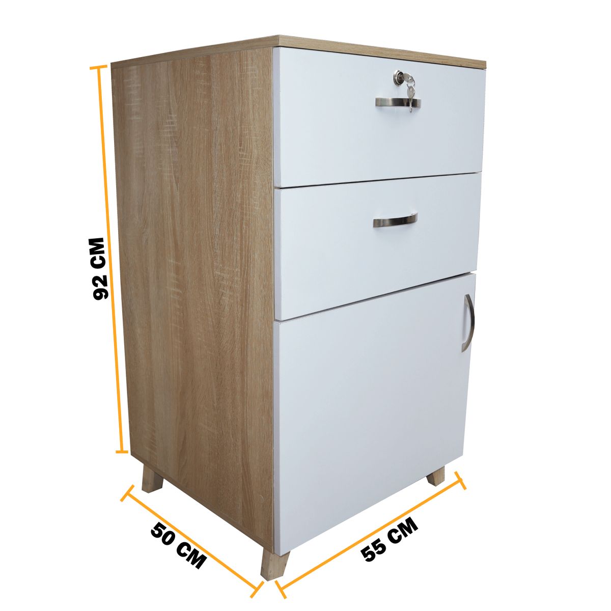 WOOD PETS - MUEBLE ARCHIVADOR EN MADERA OFICINA