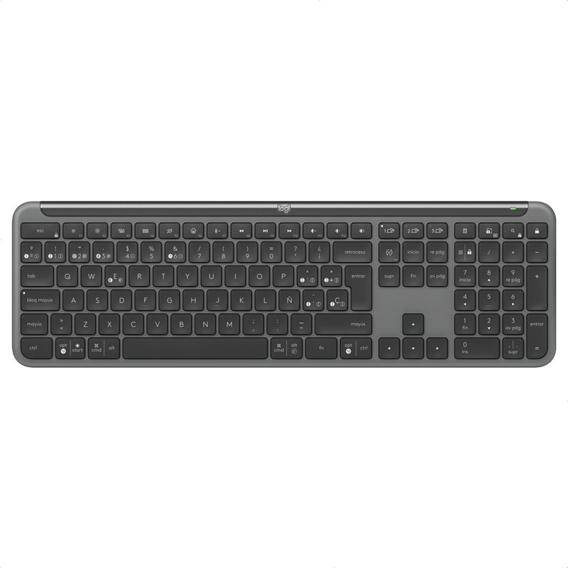 LOGITECH - Teclado Bluetooth Logitech Signature Slim K950 Bolt Negro