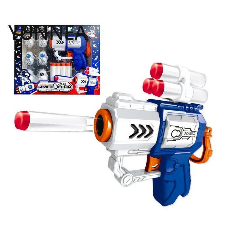 GENERICO - Pistola Astronautas Comos Lanza Dardos Nerf Niños Juguete