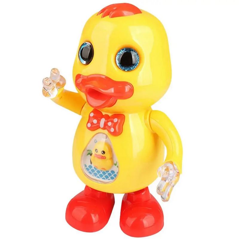 GENERICO - Robot Pato Corbata Musical Luces Interactivo Niños