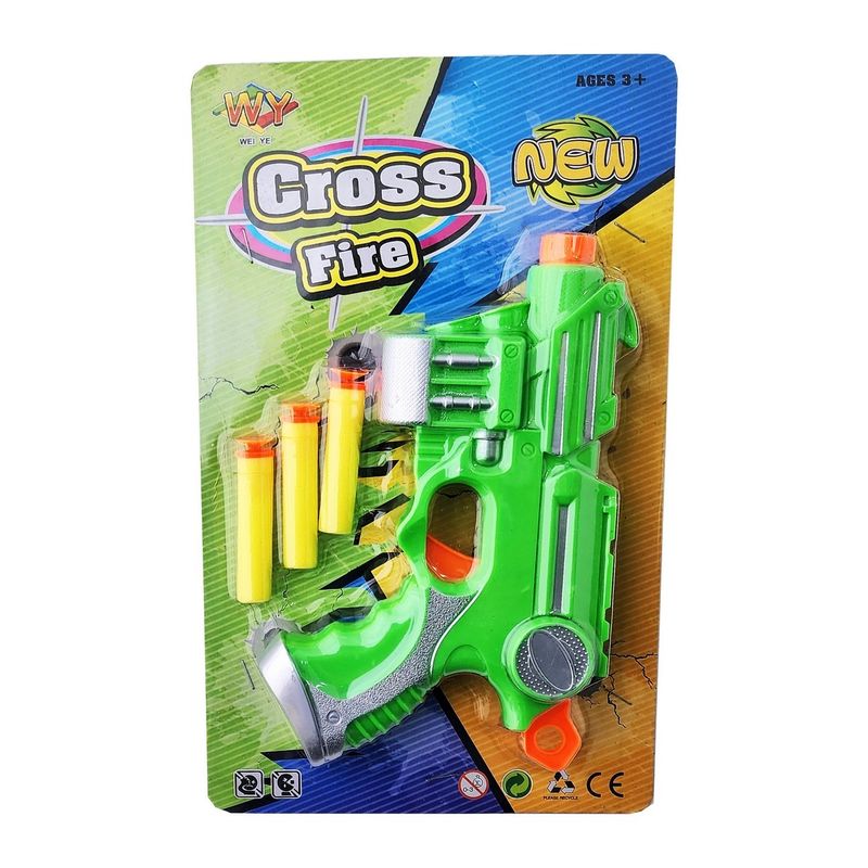 GENERICO - Pistola Lanza Dardos Nerf Multiples Juguete Niño 451805