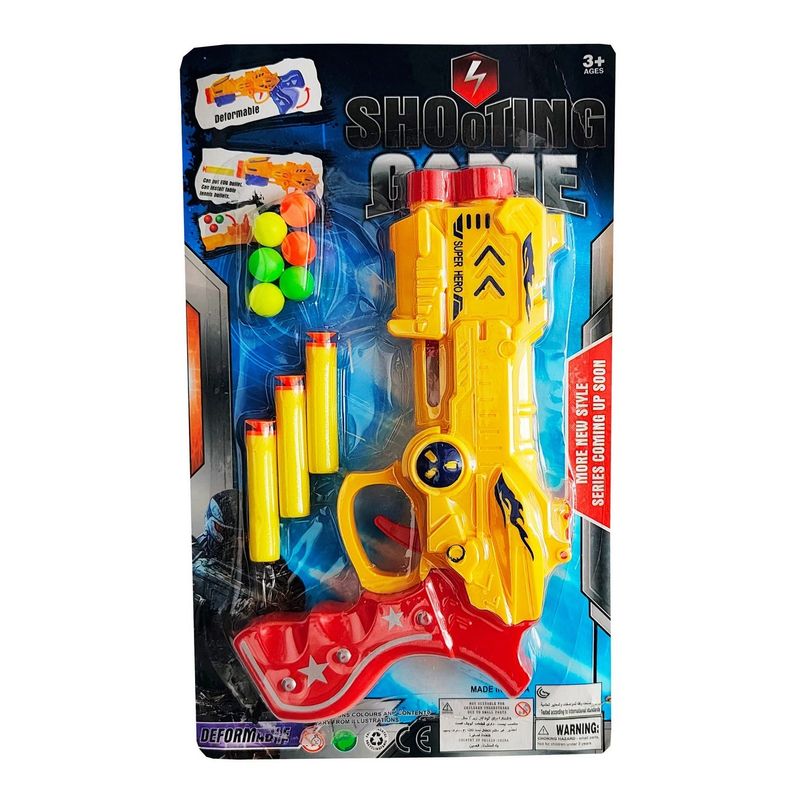 GENERICO - Pistola Lanza Pelotas Dardos Juguete Destreza Niño Diversiòn