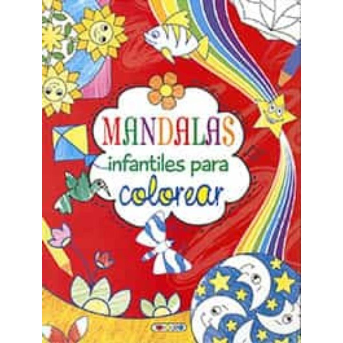 SUSAETA - Mandalas Infantiles Para Colorear - Rojo -