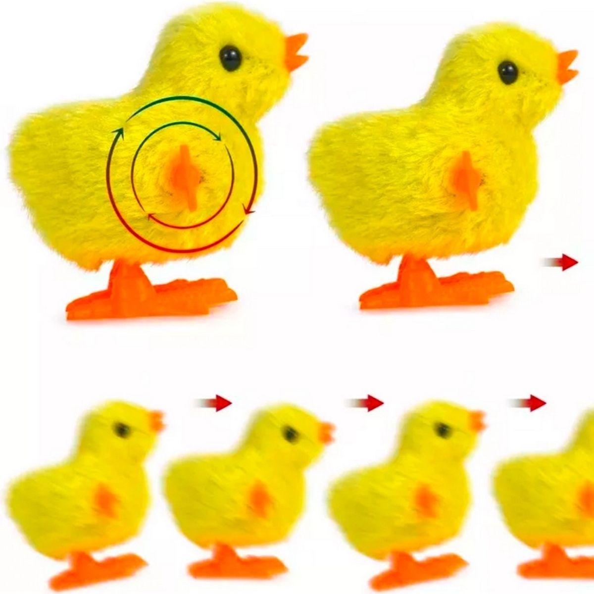 GENERICO - Pollo Pollito Juguete De Cuerda