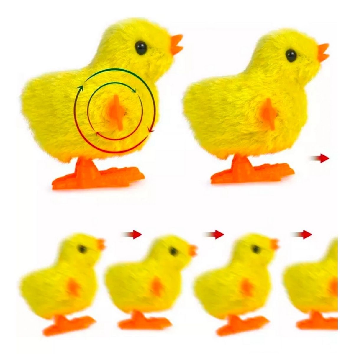 GENERICO - Pollo Pollito Juguete De Cuerda