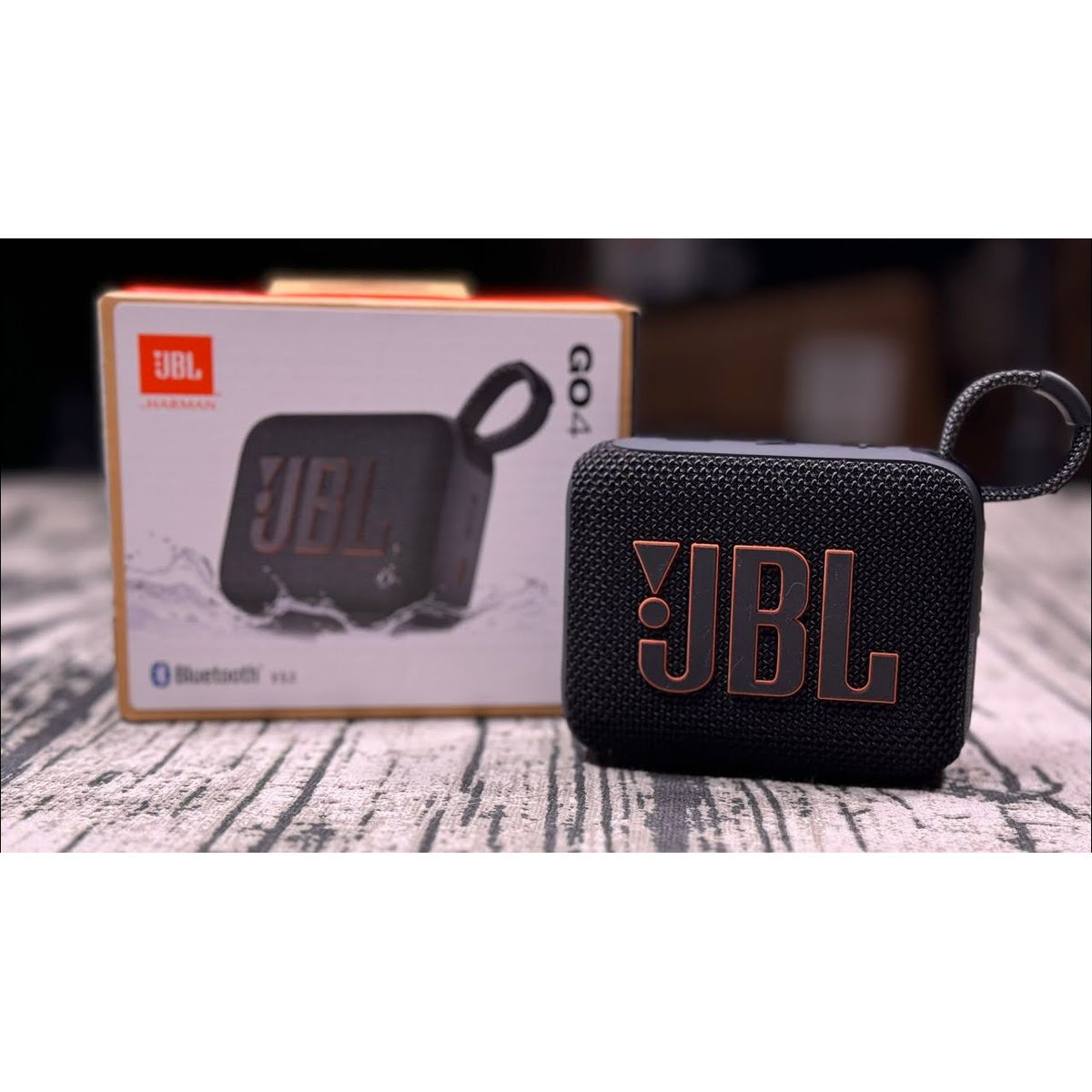 JBL - PARLANTE JBL GO 4 BLACK ALTAVOZ BLUETOOTH PORTATIL