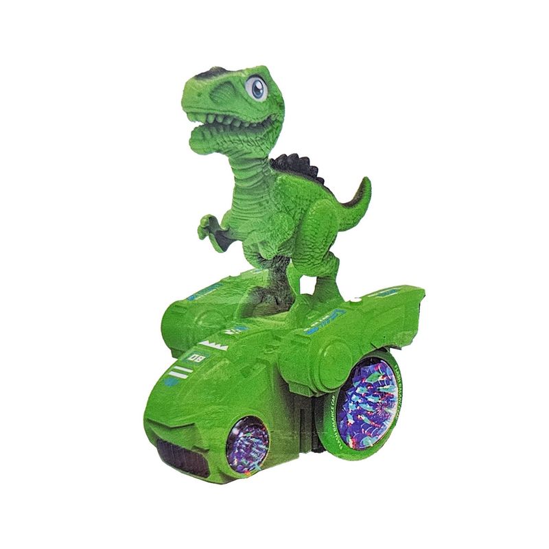 GENERICO - Dinosaurio Tiranosaurio Rex Musical Scooter Juguete