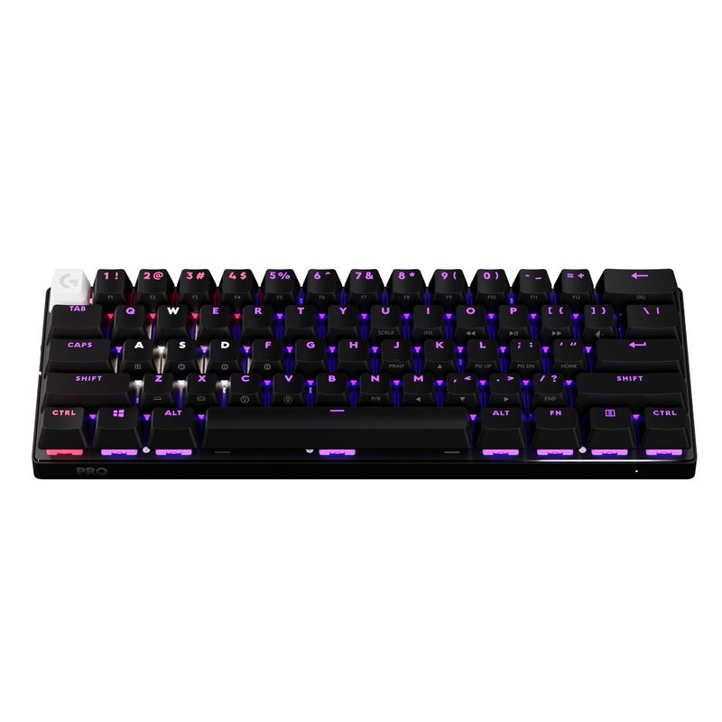 LOGITECH - Teclado Gamer Inalámbrico Lightspeed Logitech Pro X 60 Negro