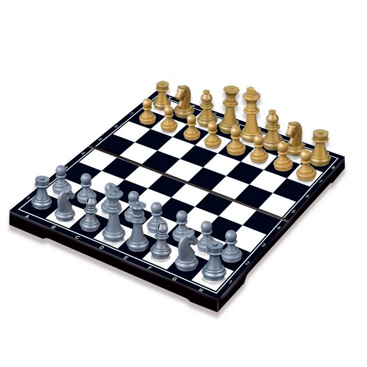 GENERICO - Mini Ajedrez Magnetico Imantado Interactivo Juego Estrategia