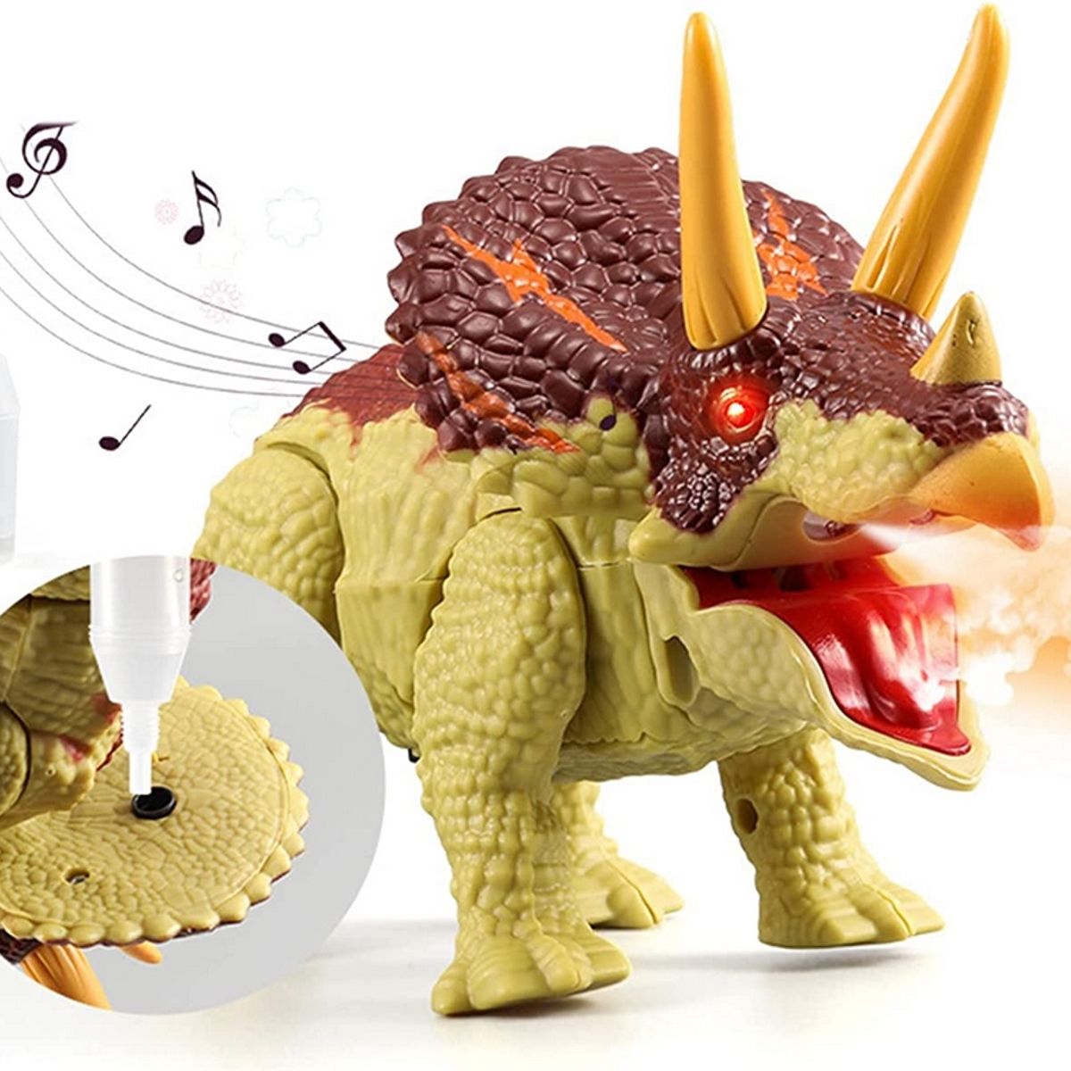 GENERICO - Figura De Acción Jurassic World Mundo Dinosaurio Triceratop