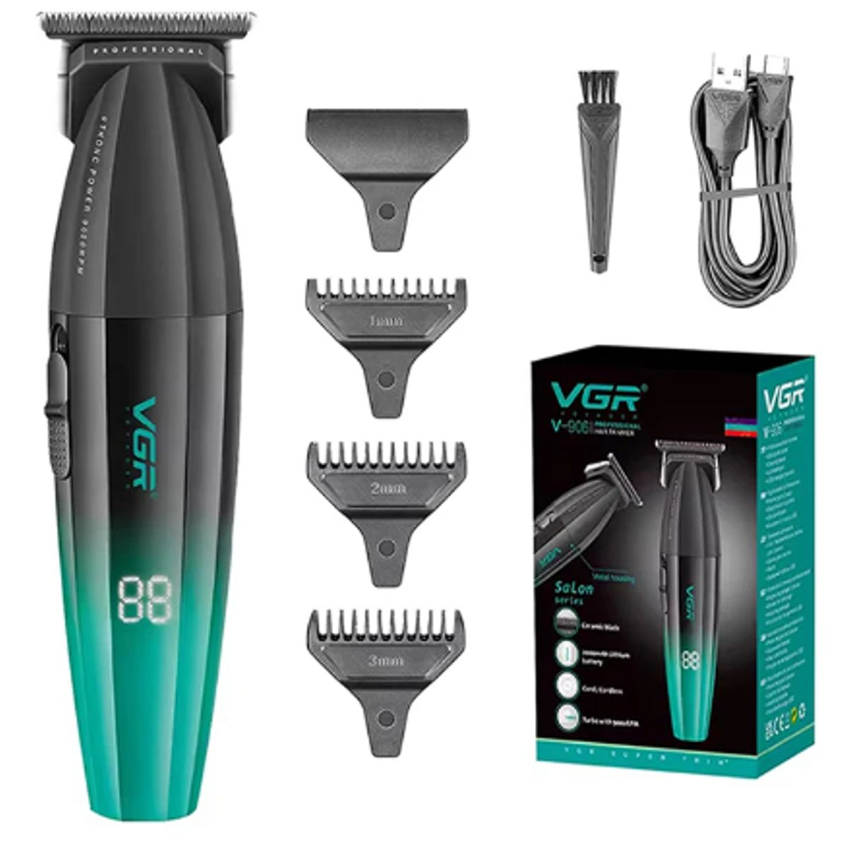 VGR - Maquina Patillera Original e Inalámbrica Metálica VGR 906