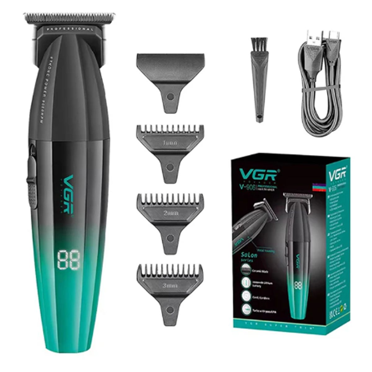 VGR - Maquina Patillera Original e Inalámbrica Metálica VGR 906