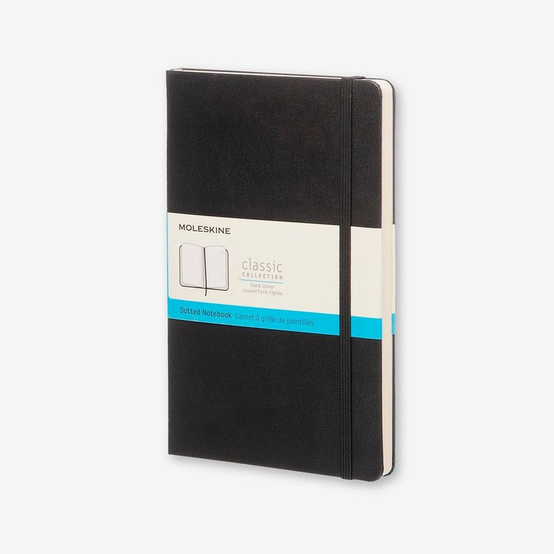 MOLESKINE - Cuaderno Grande Puntos Negro Hc