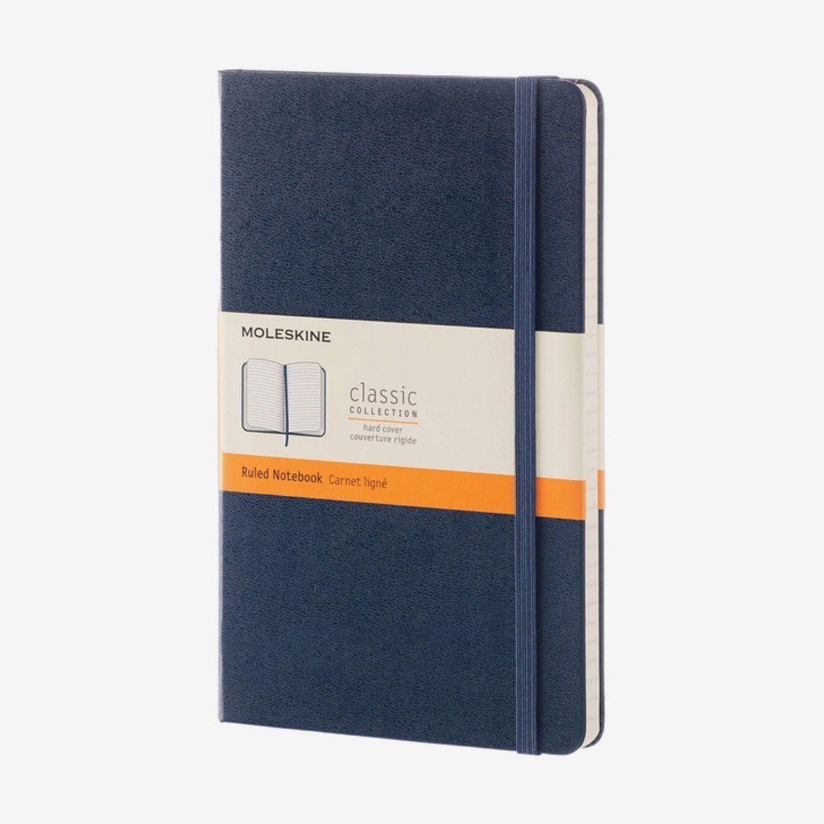 MOLESKINE - Cuaderno Grande Rayas Azul Zafiro Hc
