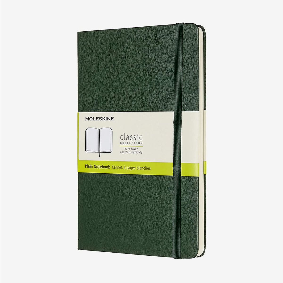 MOLESKINE - Cuaderno Grande Liso Verde Mirto Hc