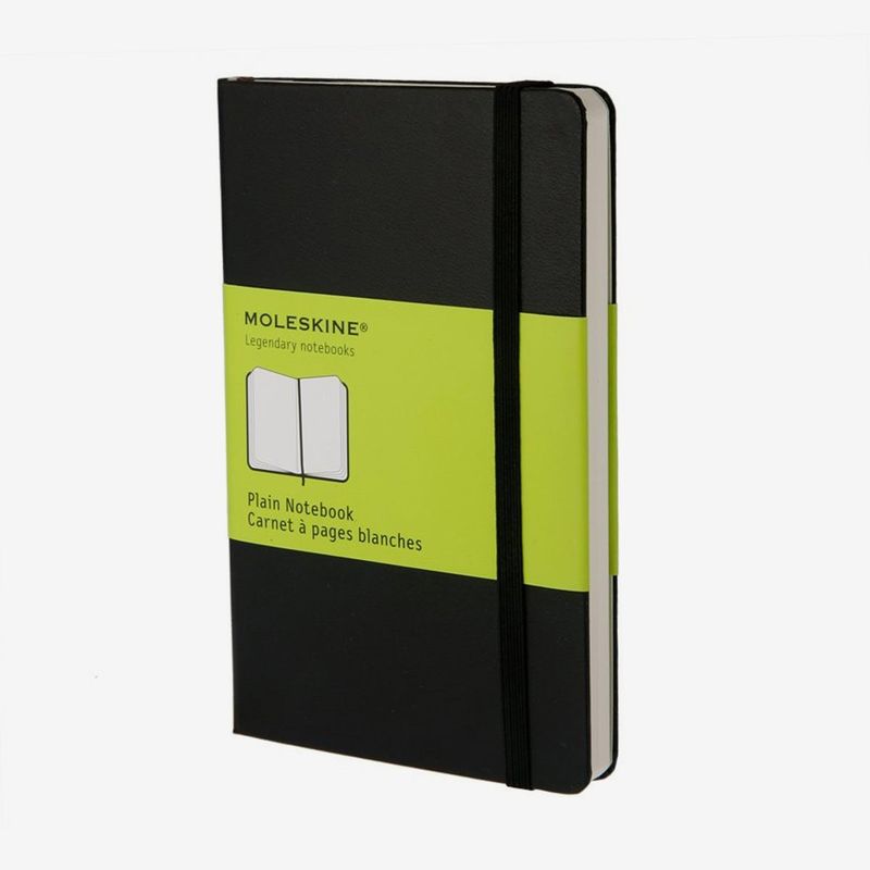 MOLESKINE - Cuaderno Pequeño Liso Negro Hc