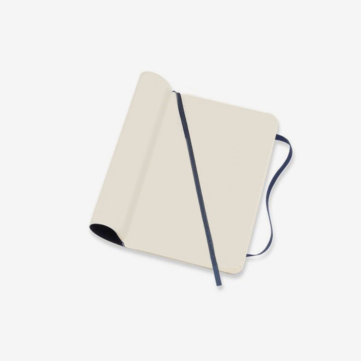 MOLESKINE - Cuaderno Pequeño Liso Azul Zafiro Sc